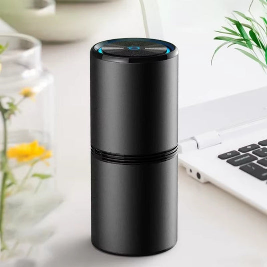 Portable Air Purifier with Ionizer Compact Desktop and Car Air Cleaner