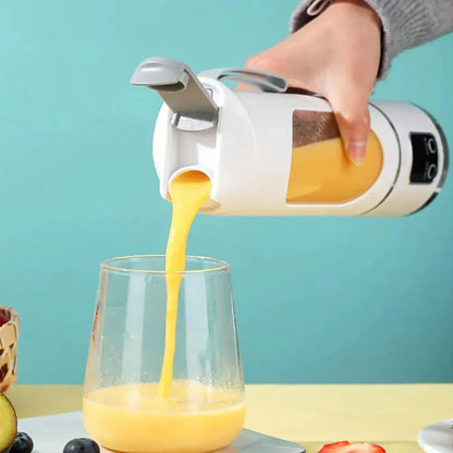 Portable Blender Juicer 450ml USB Rechargeable Smoothie Maker with Ice Crushing