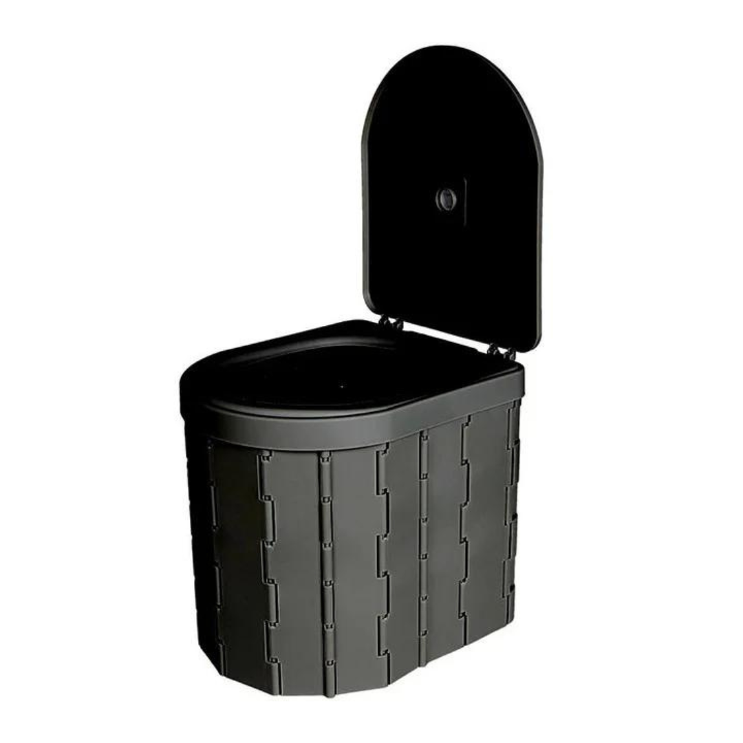 Portable Folding Travel Toilet Lightweight Camping Toilet Compact Outdoor Emergency Portable Toilet