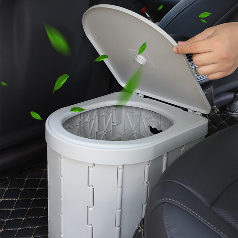 Portable Folding Travel Toilet Lightweight Camping Toilet Compact Outdoor Emergency Portable Toilet