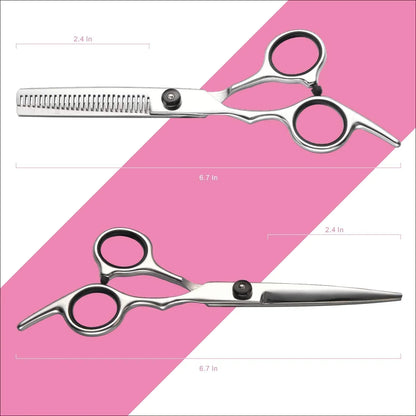 Professional Hair Cutting Thinning Scissors Set Precision Styling Tools