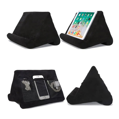 ReadRest Comfortable Tablet and E-Reader Pillow Stand Ergonomic Soft Foam Stand for Hands-Free Reading and Viewing