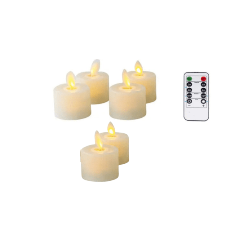 RealGlow LED Candles with Remote Control for Weddings & Events