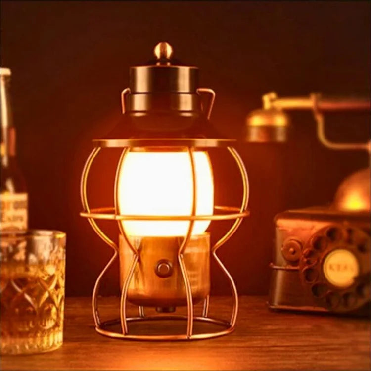 Rechargeable Camping Lantern LED USB Outdoor Light with Adjustable Brightness
