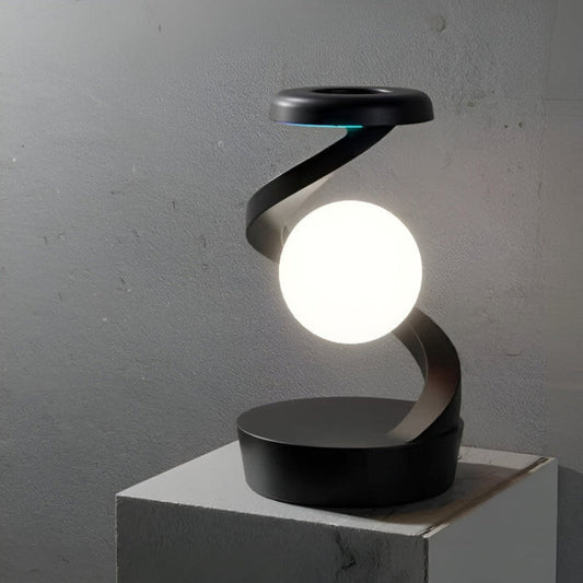 Rechargeable Desk Lamp Rotating Sphere LED Table Lamp for Reading Work and Home Decor