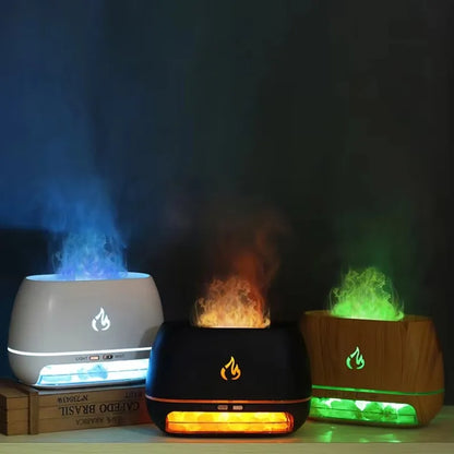Rechargeable Himalayan Salt Diffuser with Colour-Changing Light and Wireless Use