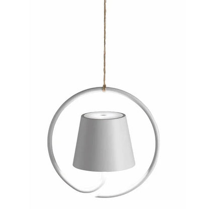 Rechargeable LED Hanging Lamp Portable Dimmable Pendant Light for Indoor Outdoor Ambient Lighting