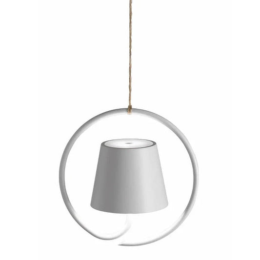 Rechargeable LED Hanging Lamp Portable Dimmable Pendant Light for Indoor Outdoor Ambient Lighting
