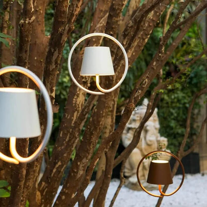 Rechargeable LED Hanging Lamp Portable Dimmable Pendant Light for Indoor Outdoor Ambient Lighting