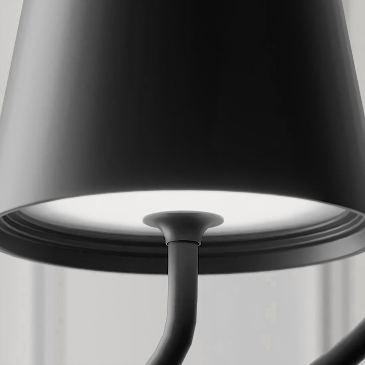 Rechargeable LED Hanging Lamp Portable Dimmable Pendant Light for Indoor Outdoor Ambient Lighting