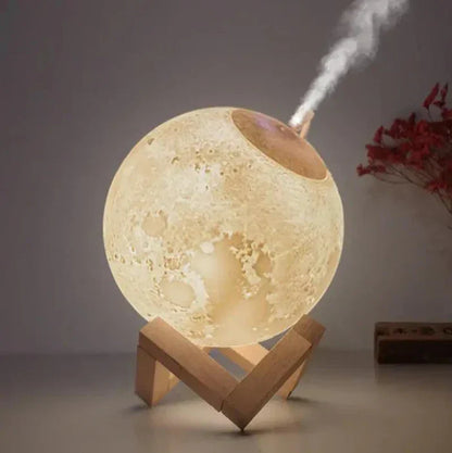 Rechargeable Lamp with Humidifier LED Ambient Light Air Humidifier