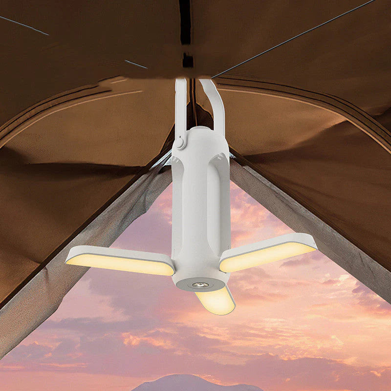 Rechargeable Portable Camping Lantern LED Outdoor Light Multifunction Design