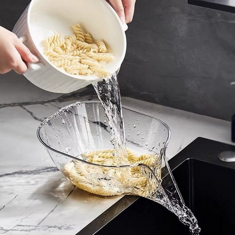 Removable Kitchen Sink Drainer Basket with Detachable Insert for Washing and Drying