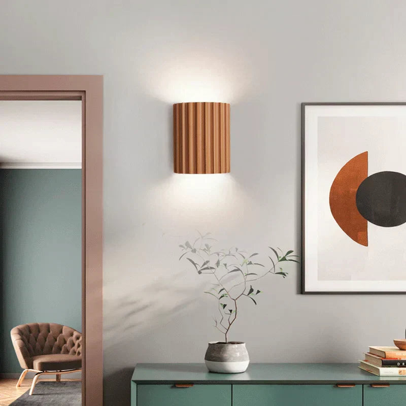 Resin Wall Light with Soft LED Lighting – Modern Decorative Wall Lamp