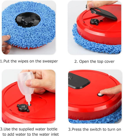 Robot Mop for Home Use Automatic Floor Cleaning Robot for Hard Floors & Carpets