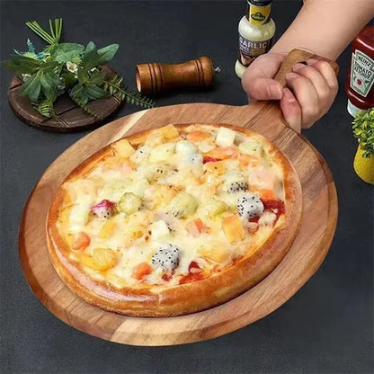 Robust Cutting and Serving Board with Handle Wooden Kitchen Chopping Board