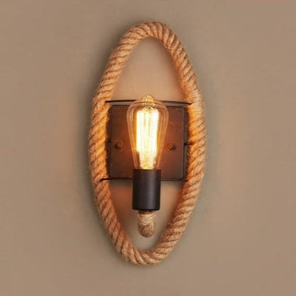 Rope Style LED Wall Light Decorative Modern Indoor Wall Lighting Fixture