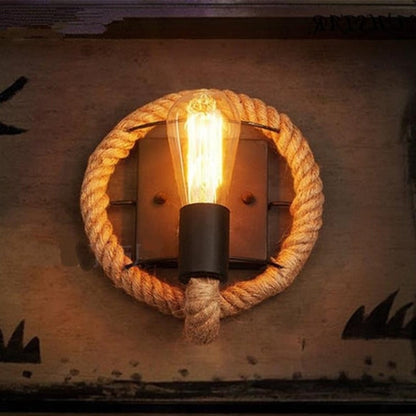 Rope Style LED Wall Light Decorative Modern Indoor Wall Lighting Fixture