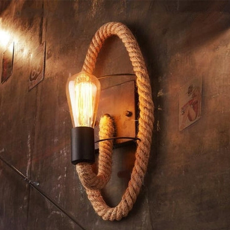 Rope Style LED Wall Light Decorative Modern Indoor Wall Lighting Fixture