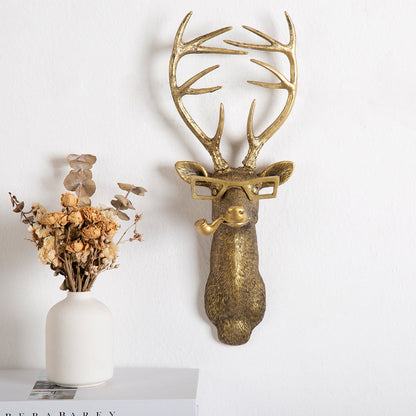 Rustic Deer Head Wall Art – Nature-Inspired Statement Wall Decor