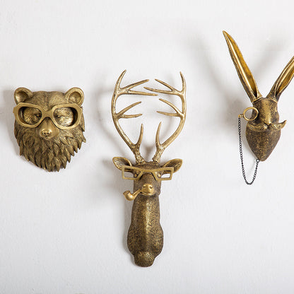 Rustic Deer Head Wall Art – Nature-Inspired Statement Wall Decor