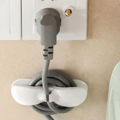 Self Adhesive Cable Organizer Clips Desk Cable Management Holder for Charging Cords USB Cables