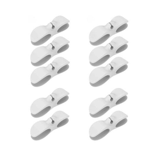 Self Adhesive Cable Organizer Clips Desk Cable Management Holder for Charging Cords USB Cables