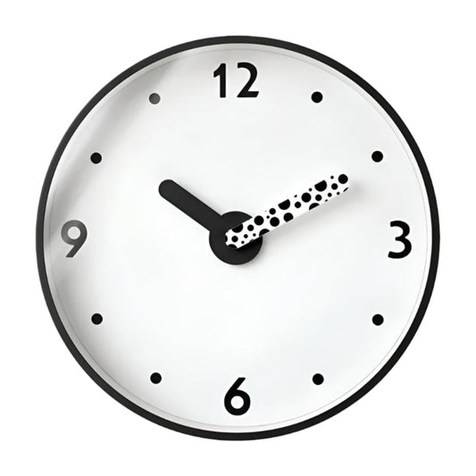 Silent LED Wall Clock Sound Activated Display Modern Design