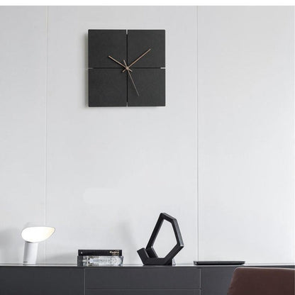 Silent Sweep Wall Clock Non Ticking Minimalist Wall Clock for Living Room Bedroom Office