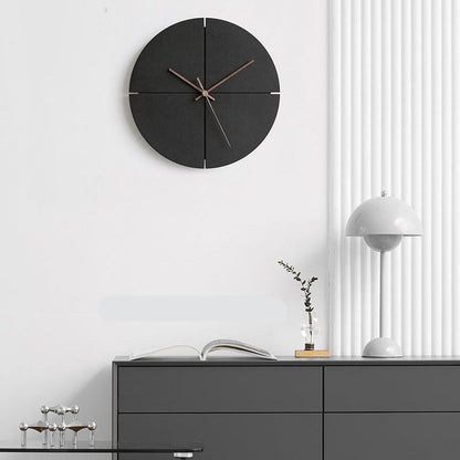 Silent Sweep Wall Clock Non Ticking Minimalist Wall Clock for Living Room Bedroom Office