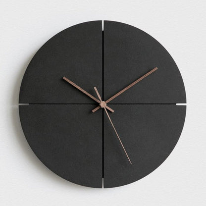 Silent Sweep Wall Clock Non Ticking Minimalist Wall Clock for Living Room Bedroom Office