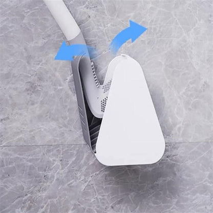 Silicone Toilet Brush Holder Golf Style Deep Clean Bathroom Hygiene