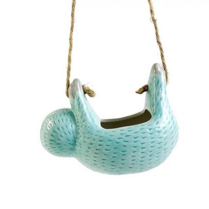 Sloth Hanging Plant Pot Decorative Hanging Planter for Indoor Plants & Home Decor