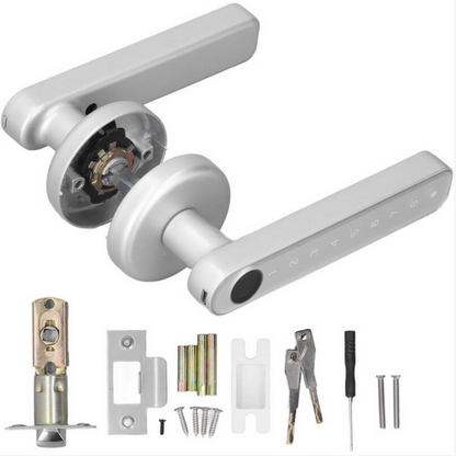 Smart Fingerprint Door Lock with Handle Keyless Entry Keypad Access