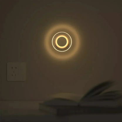 Smart LED Night Light Motion Sensor Dual Sensor Soft Glow Lamp