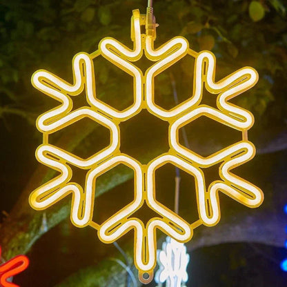 Snowflake LED String Lights Soft Glow Decorative Lights for Indoor and Outdoor Decor