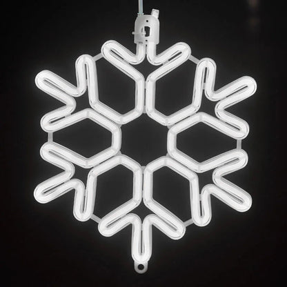 Snowflake LED String Lights Soft Glow Decorative Lights for Indoor and Outdoor Decor