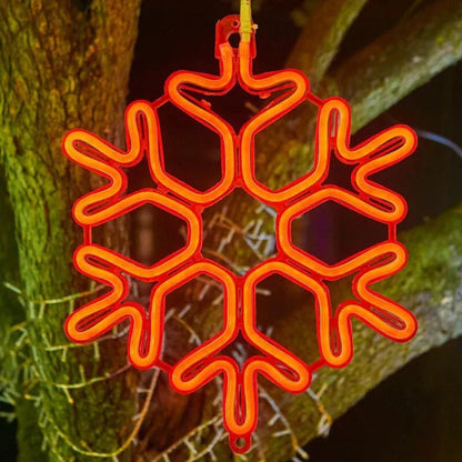 Snowflake LED String Lights Soft Glow Decorative Lights for Indoor and Outdoor Decor