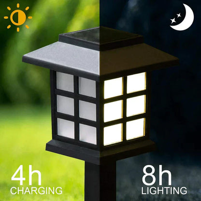 Solar Garden Lights Outdoor Waterproof Energy Efficient Pathway Lighting