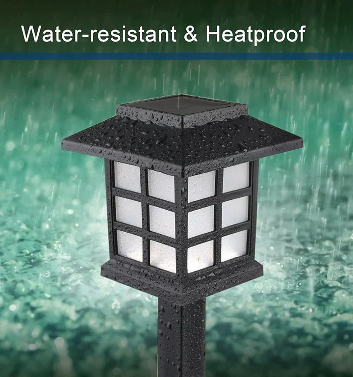 Solar Garden Lights Outdoor Waterproof Energy Efficient Pathway Lighting