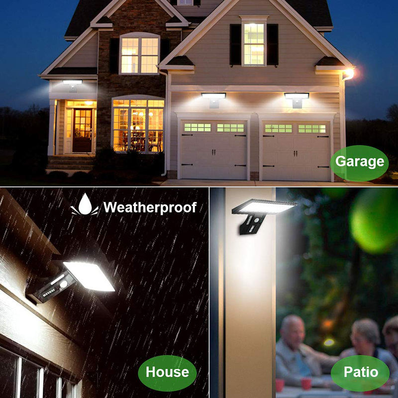 Solar LED Outdoor Light Motion Sensor Automatic Shut Off
