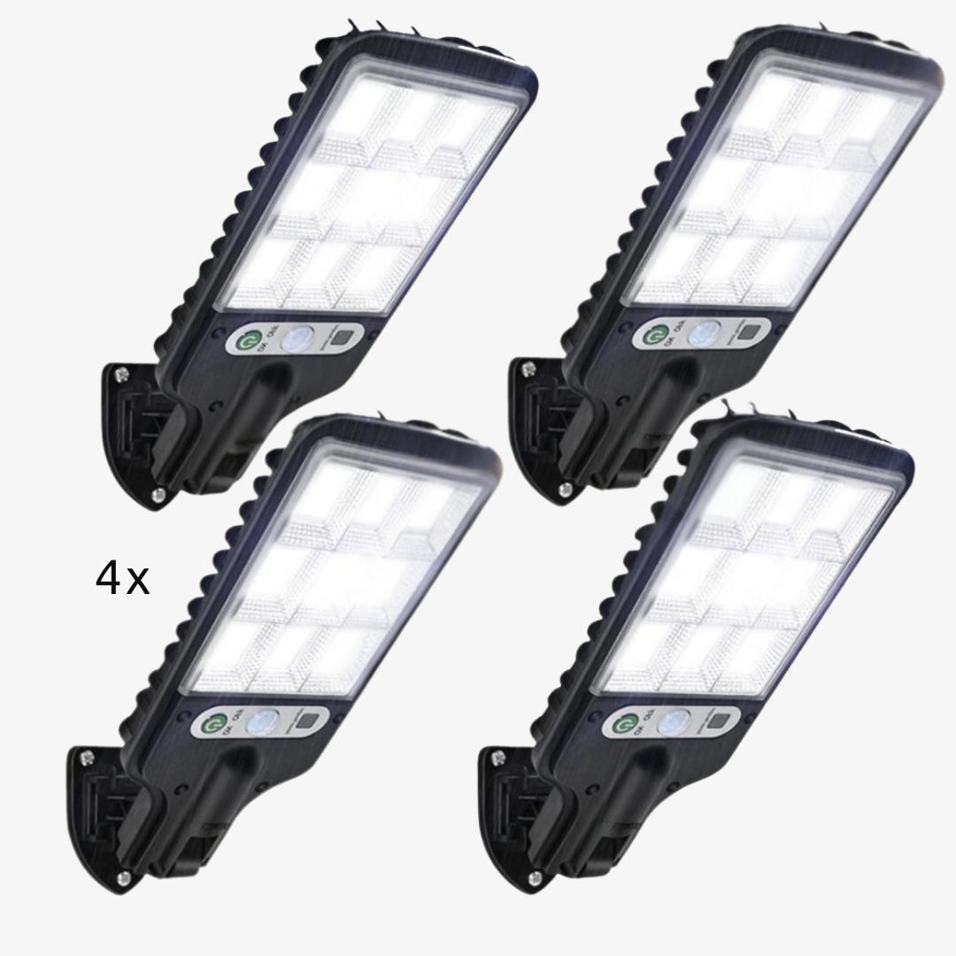 Solar LED Outdoor Security Light Ultra Bright Waterproof Solar Wall Light with Automatic Activation
