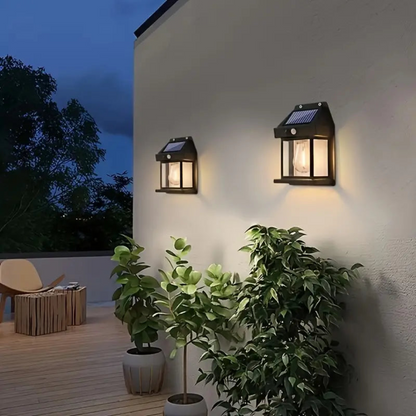 Solar Motion Sensor Outdoor Wall Light Ultra Bright LED Waterproof Security Light