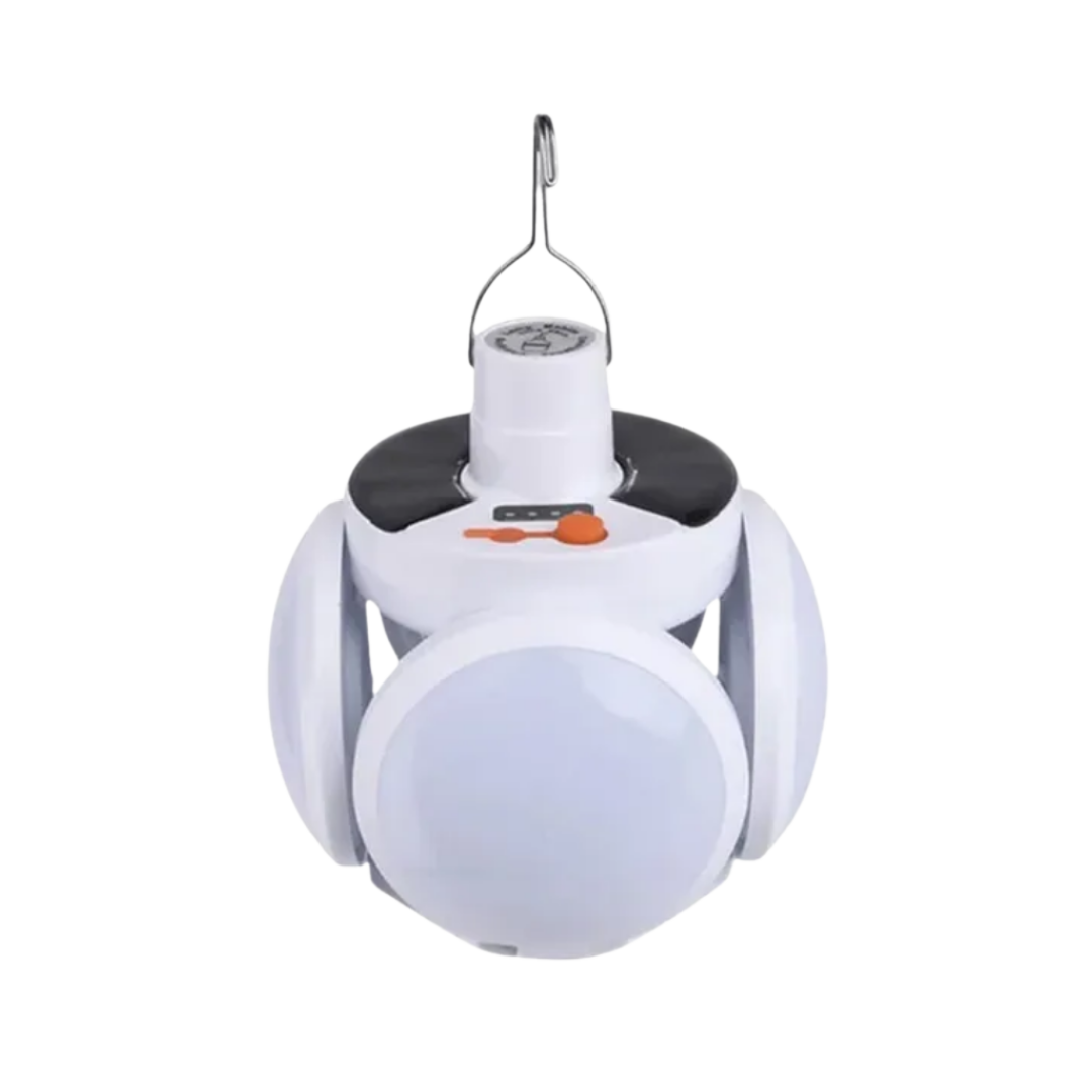 Solar Outdoor Camping Lantern USB Rechargeable Waterproof LED Emergency Light
