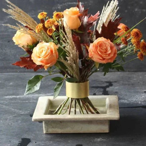 Spiral Stem Holder Vase Flower Arrangement Support Tool Decorative Display
