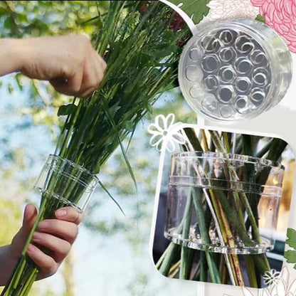 Spiral Stem Holder Vase Flower Arrangement Support Tool Decorative Display