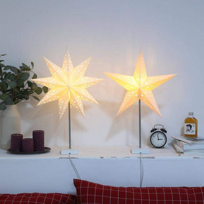 StellarGlow Radiant LED Star Table Lamp for Ambient Home Lighting