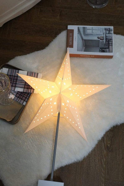StellarGlow Radiant LED Star Table Lamp for Ambient Home Lighting