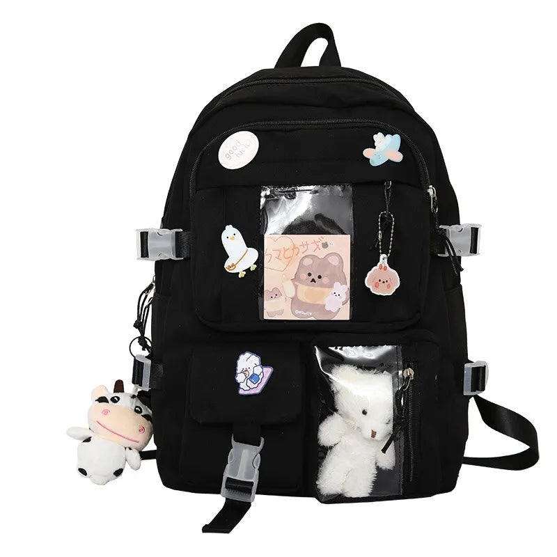 Stylish School Backpack Student Laptop Backpack 15 Inch Lightweight