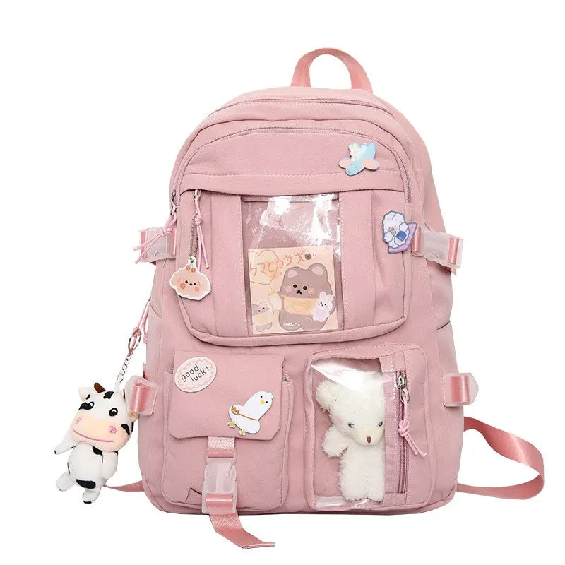 Stylish School Backpack Student Laptop Backpack 15 Inch Lightweight
